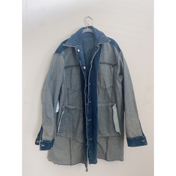 NWOT MM6 Maison Margiela Oversized Denim Jacket - Picture 12 of 16